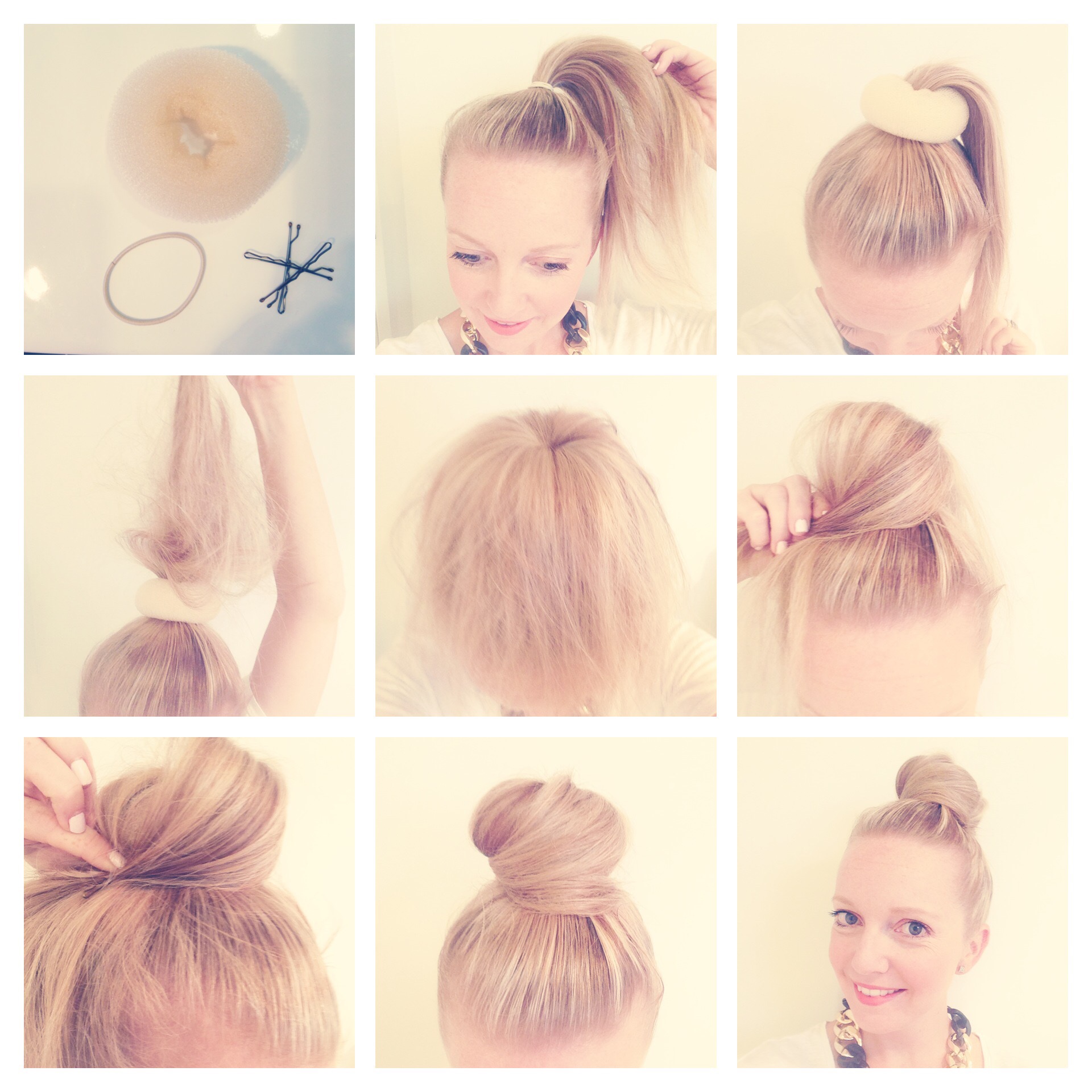 Using Bun 1920 High  PrettyLittleMama bun Hair tutorial Donut Sweeping A Tutorial:  Hair hair